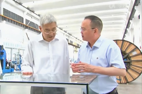 江西省委书记尹弘到球速体育
电缆（江西）调研